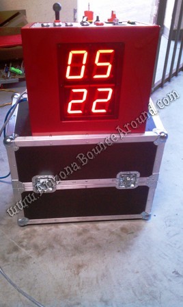 Mechanical Bull LED Timer Clock